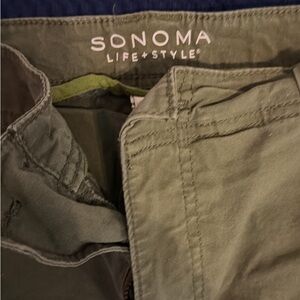 Sonoma Olive Green Women's Jean Shorts